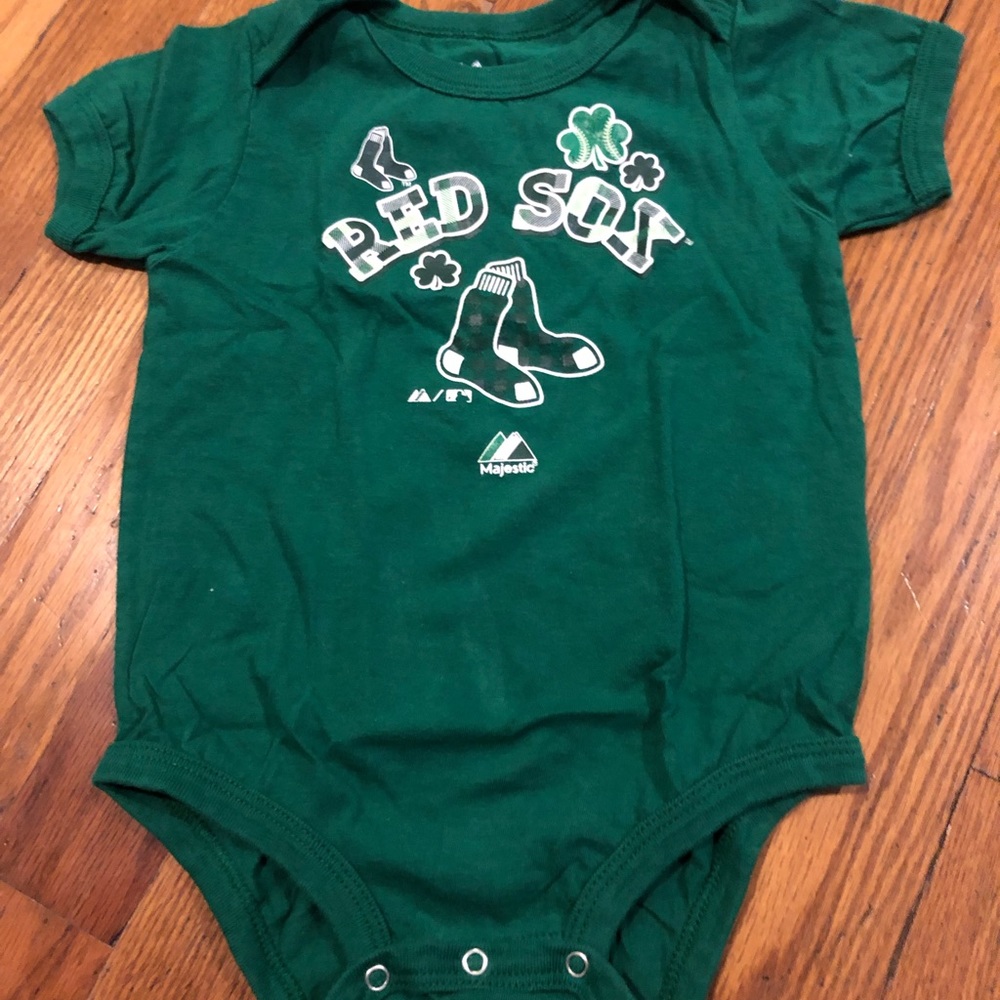 Red Sox St Patty’s Day Onesie